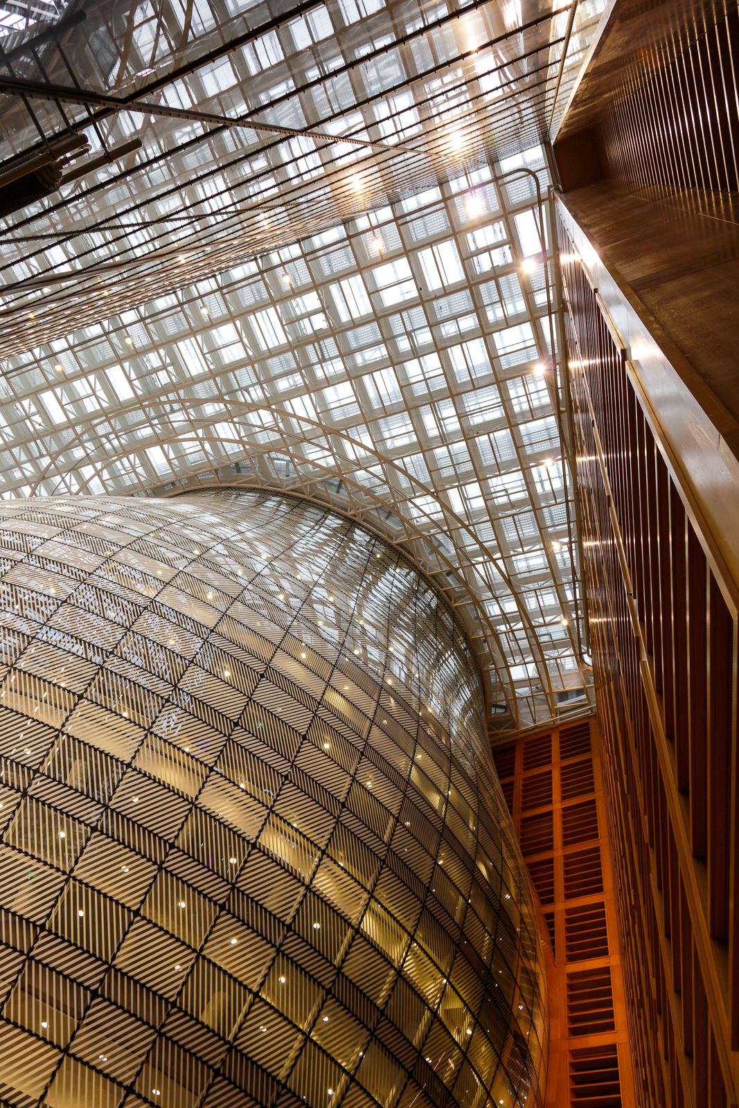 The Europa building, the main seat of the European Council and the Council of the EU